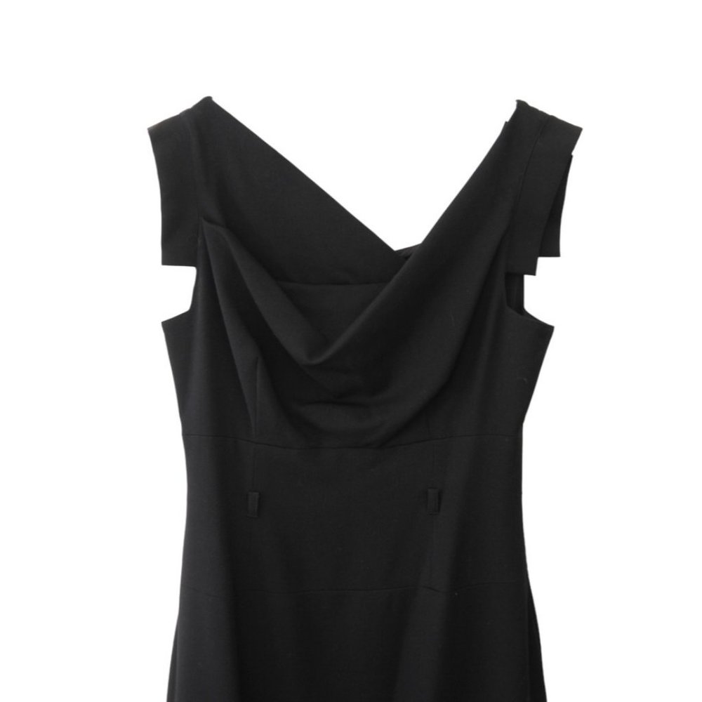 Black Halo Jackie O Sleeveless Sheath Dress Black No belt - Picture 4 of 7